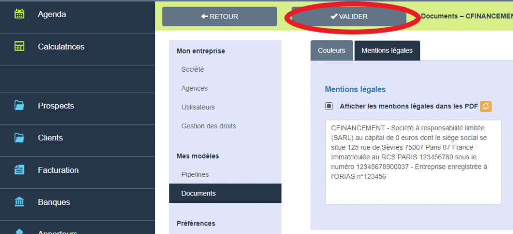 Valider les mentions légales pour vos futurs documents de courtier en crédit immobilier